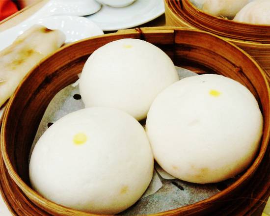Creamy Custard Buns (3) 奶黄包